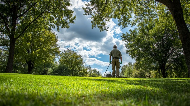 Local Lawn Grading pros at work